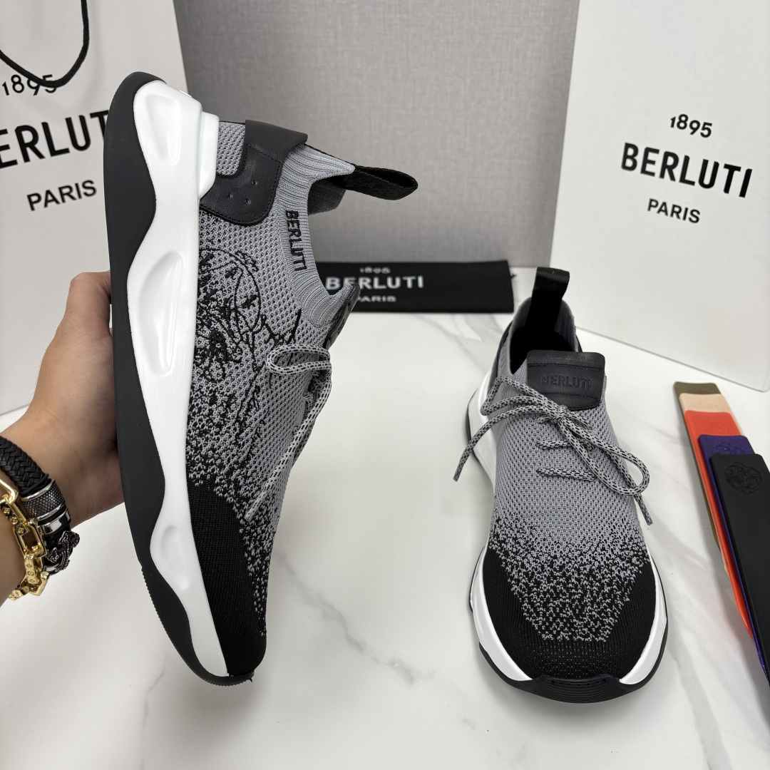💋💍Berlut* 布鲁提新品 Shadow飞织运动鞋 原版开发打造 官方 11,100 作为品牌首款针