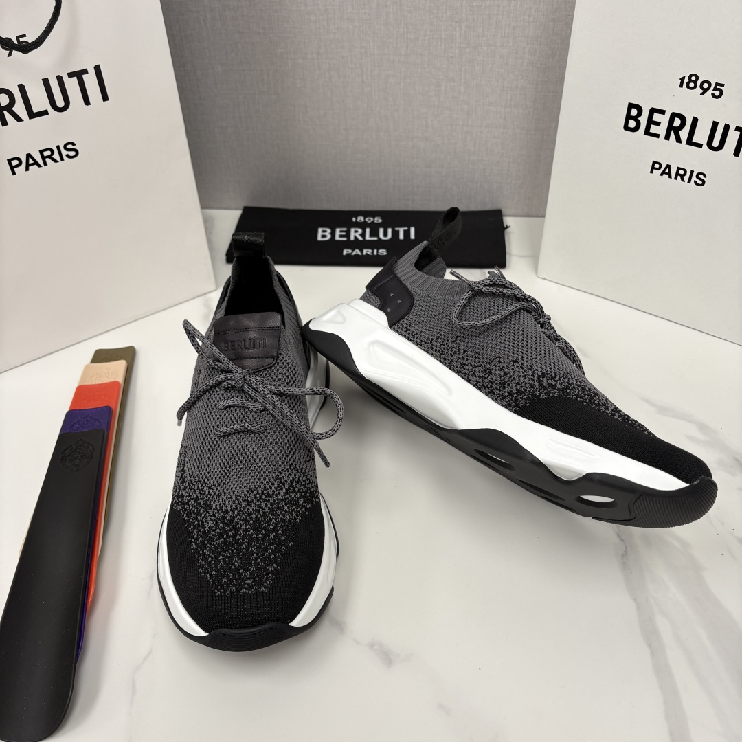 💋💍Berlut* 布鲁提新品 Shadow飞织运动鞋 原版开发打造 官方 11,100 作为品牌首款针