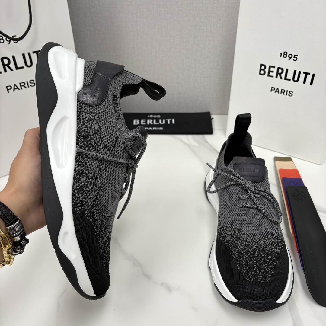 💋💍Berlut* 布鲁提新品 Shadow飞织运动鞋 原版开发打造 官方 11,100 作为品牌首款针