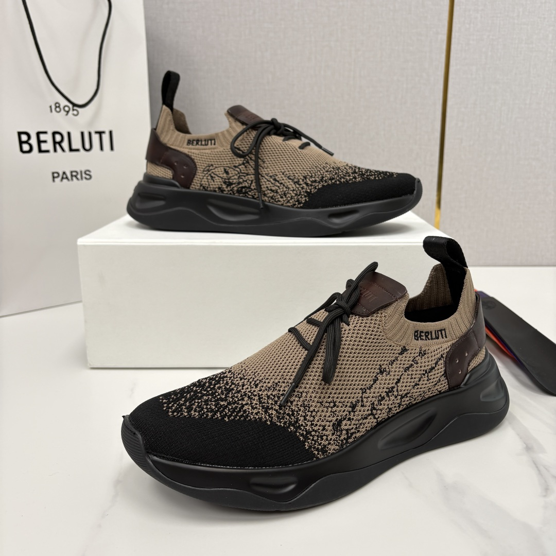 💋💍Berlut* 布鲁提新品 Shadow飞织运动鞋 原版开发打造 官方 11,100 作为品牌首款针