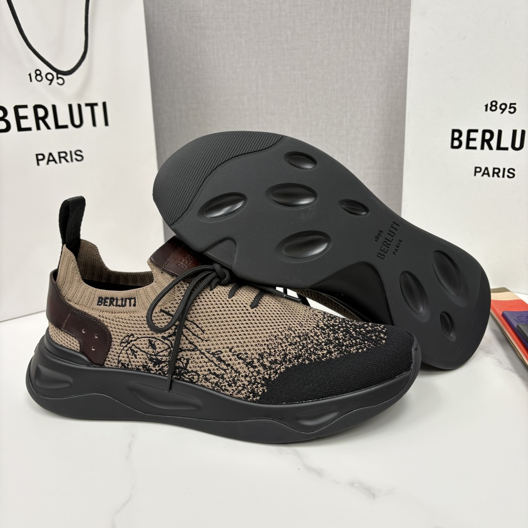 💋💍Berlut* 布鲁提新品 Shadow飞织运动鞋 原版开发打造 官方 11,100 作为品牌首款针