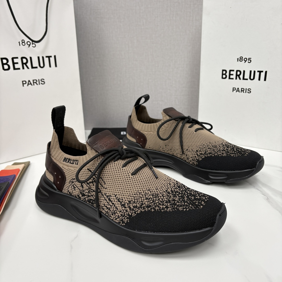 💋💍Berlut* 布鲁提新品 Shadow飞织运动鞋 原版开发打造 官方 11,100 作为品牌首款针