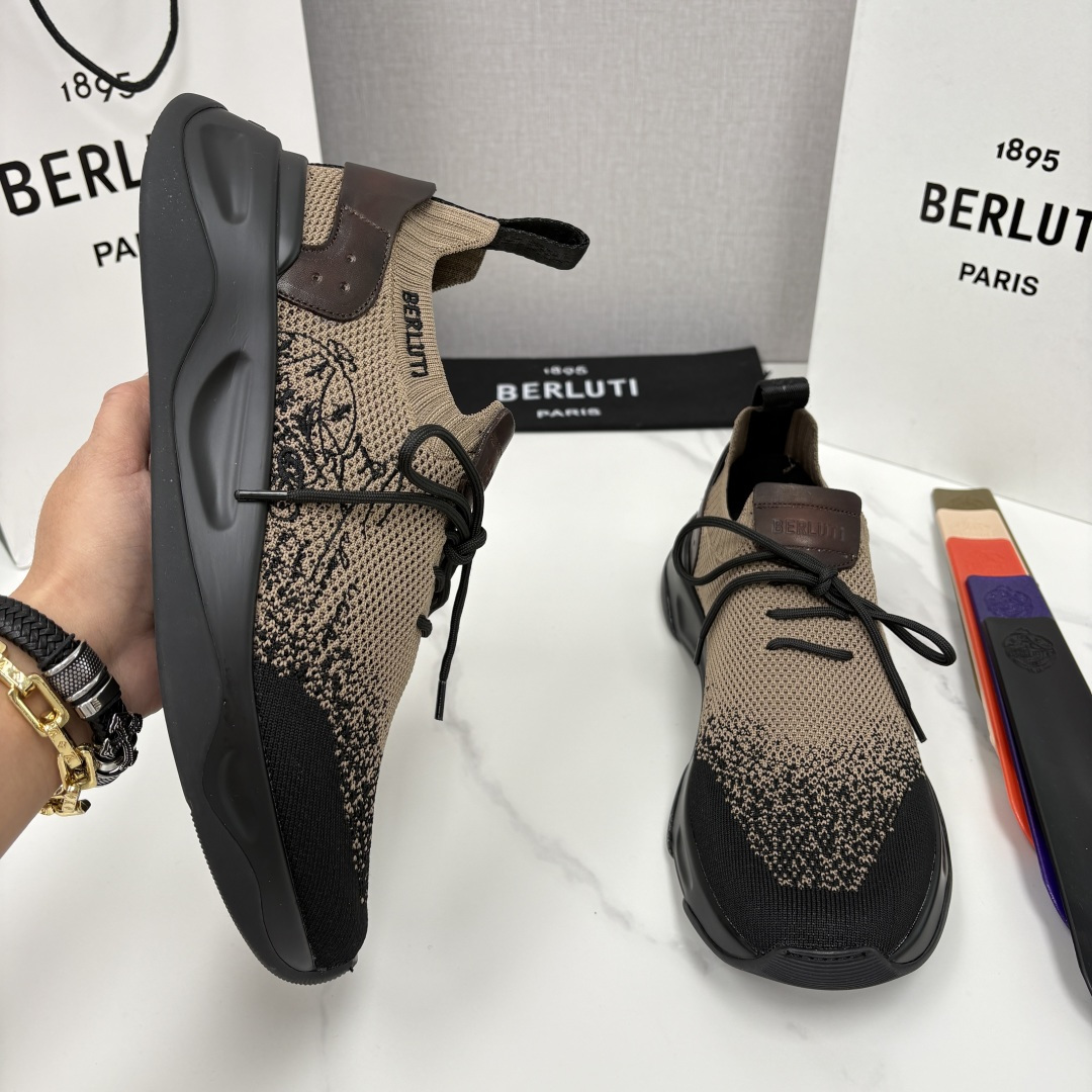 💋💍Berlut* 布鲁提新品 Shadow飞织运动鞋 原版开发打造 官方 11,100 作为品牌首款针