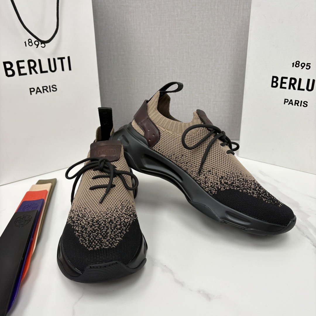 💋💍Berlut* 布鲁提新品 Shadow飞织运动鞋 原版开发打造 官方 11,100 作为品牌首款针