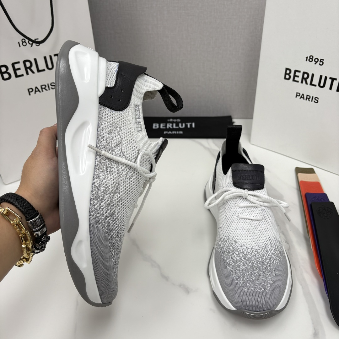 💋💍Berlut* 布鲁提新品 Shadow飞织运动鞋 原版开发打造 官方 11,100 作为品牌首款针