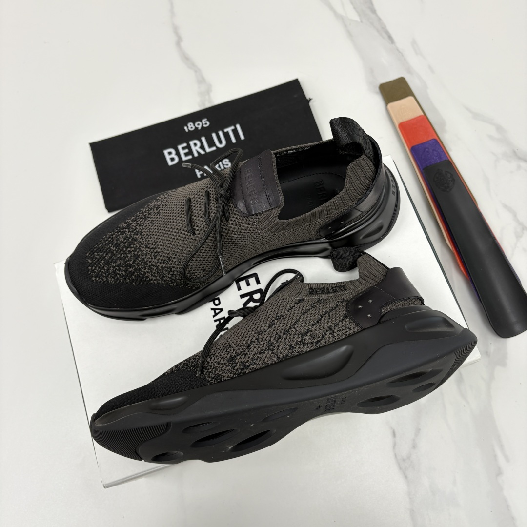 💋💍Berlut* 布鲁提新品 Shadow飞织运动鞋 原版开发打造 官方 11,100 作为品牌首款针