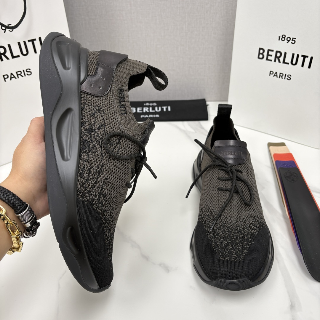 💋💍Berlut* 布鲁提新品 Shadow飞织运动鞋 原版开发打造 官方 11,100 作为品牌首款针