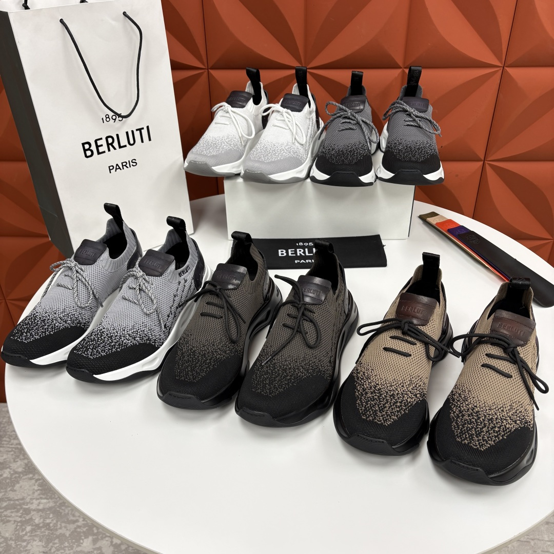💋💍Berlut* 布鲁提新品 Shadow飞织运动鞋 原版开发打造 官方 11,100 作为品牌首款针