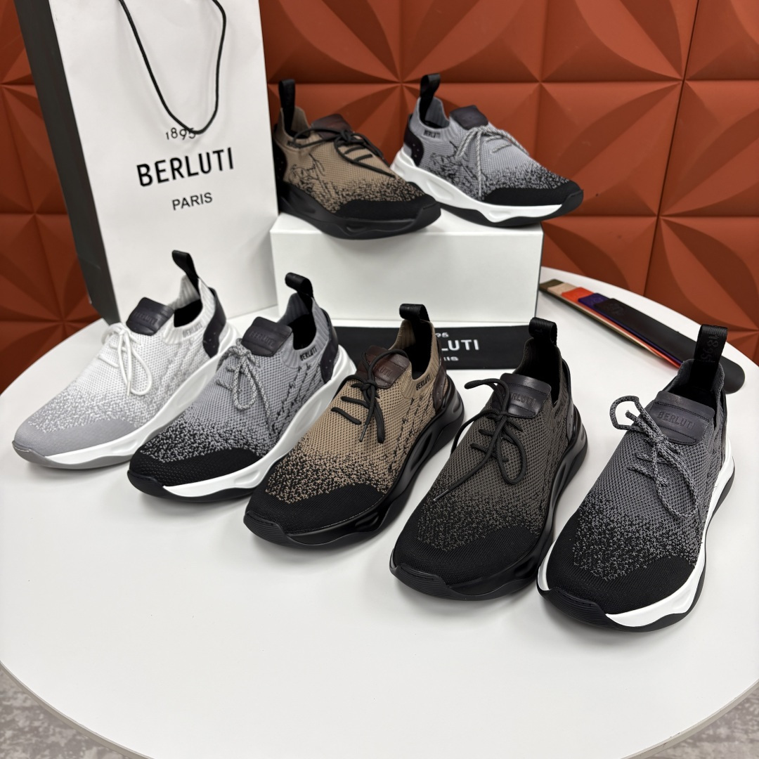💋💍Berlut* 布鲁提新品 Shadow飞织运动鞋 原版开发打造 官方 11,100 作为品牌首款针