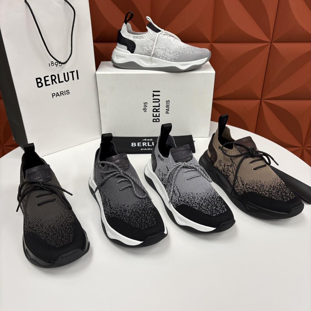 💋💍Berlut* 布鲁提新品 Shadow飞织运动鞋 原版开发打造 官方 11,100 作为品牌首款针