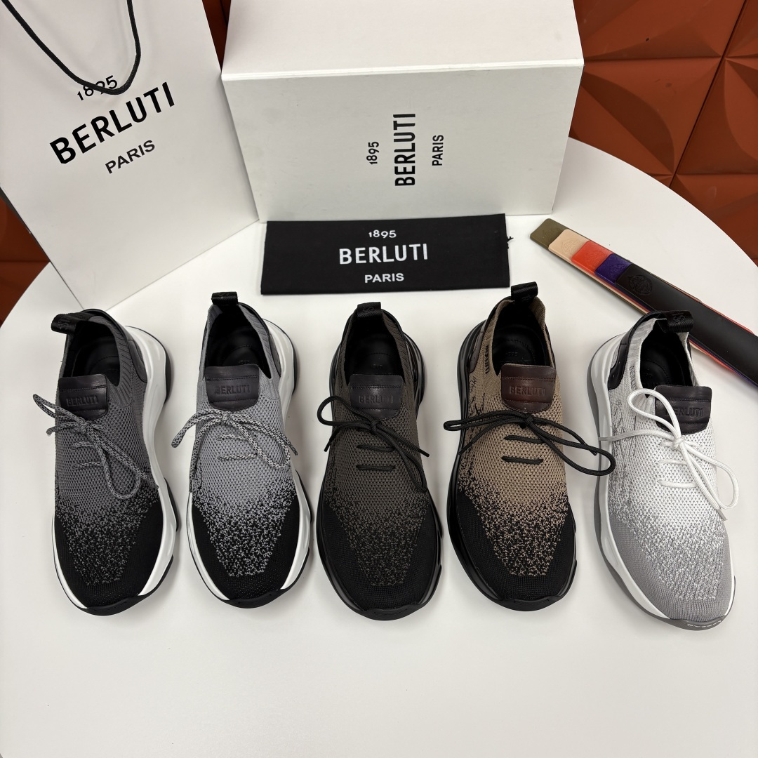 💋💍Berlut* 布鲁提新品 Shadow飞织运动鞋 原版开发打造 官方 11,100 作为品牌首款针