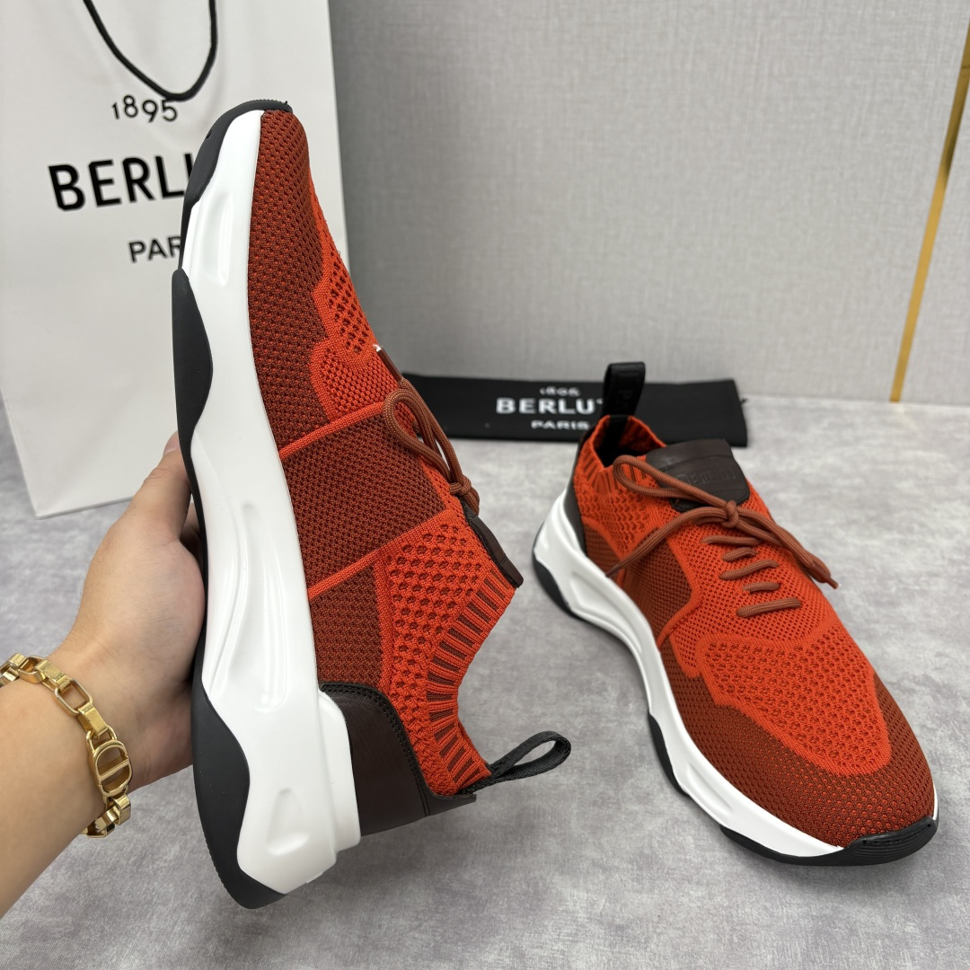 💋💍 布鲁提 Berlut* Shadow 飞织运动鞋履 现官方 11,700 香港购入原版开发打造 作