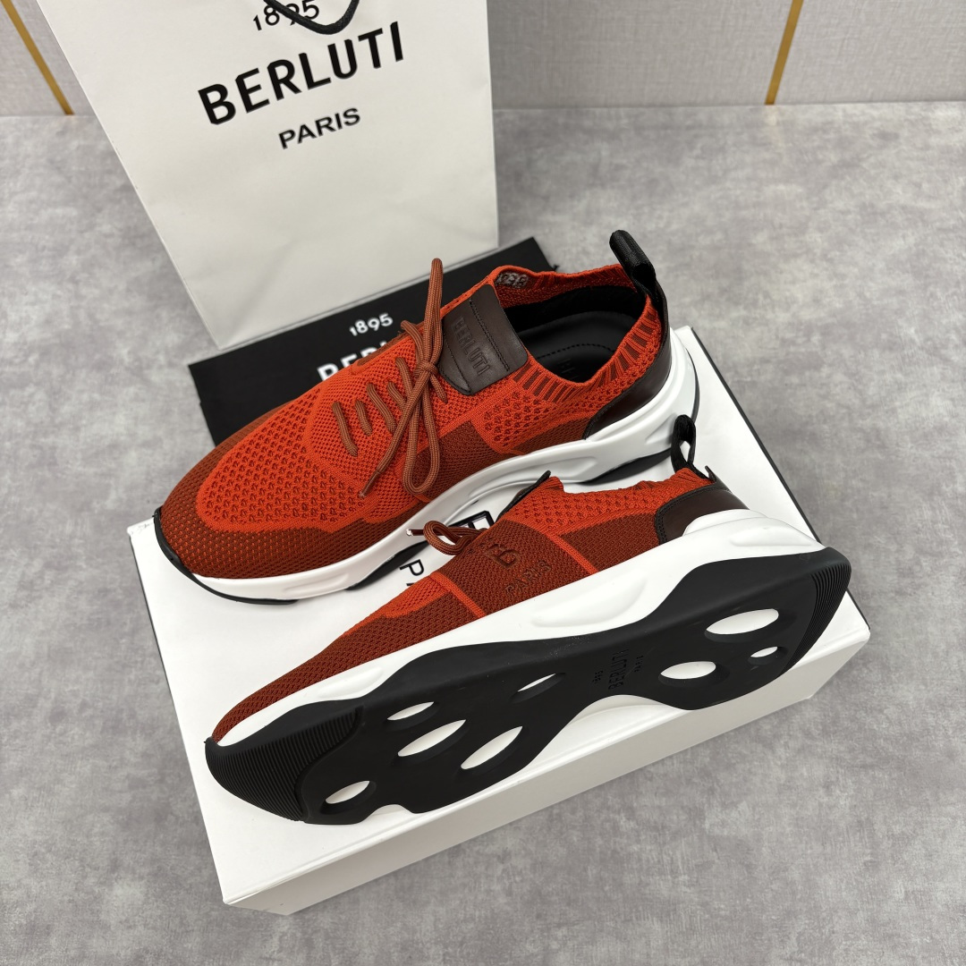 💋💍 布鲁提 Berlut* Shadow 飞织运动鞋履 现官方 11,700 香港购入原版开发打造 作