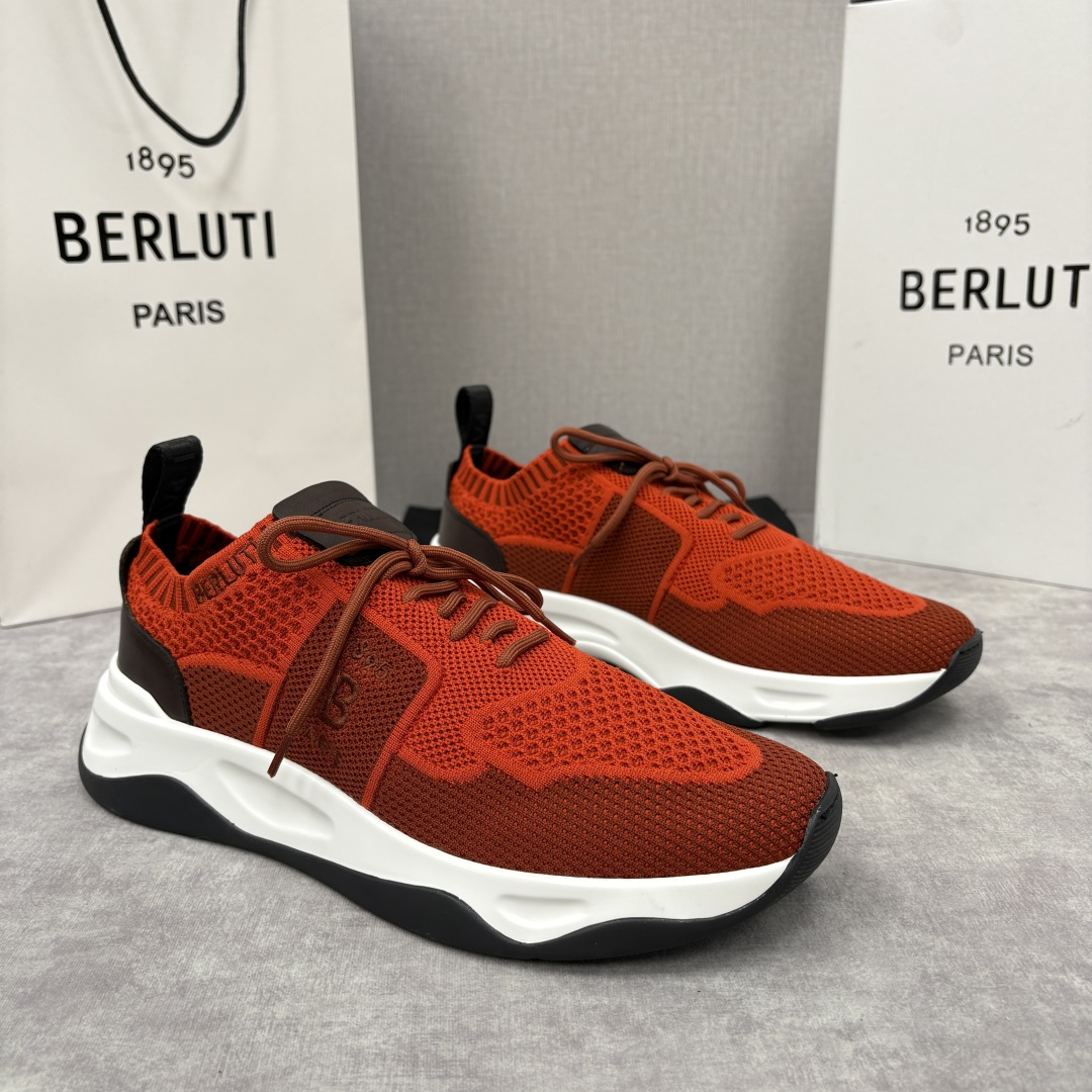 💋💍 布鲁提 Berlut* Shadow 飞织运动鞋履 现官方 11,700 香港购入原版开发打造 作