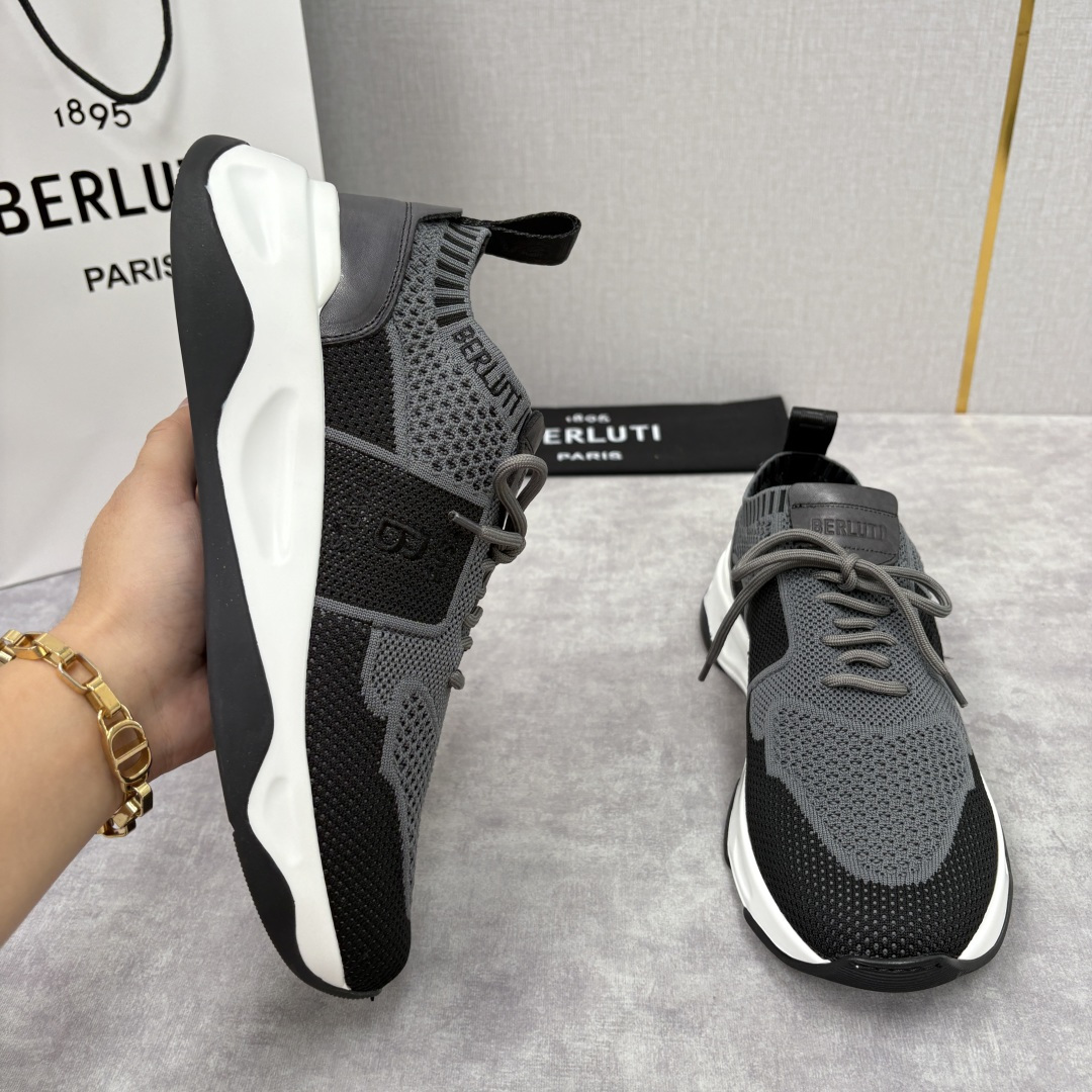 💋💍 布鲁提 Berlut* Shadow 飞织运动鞋履 现官方 11,700 香港购入原版开发打造 作