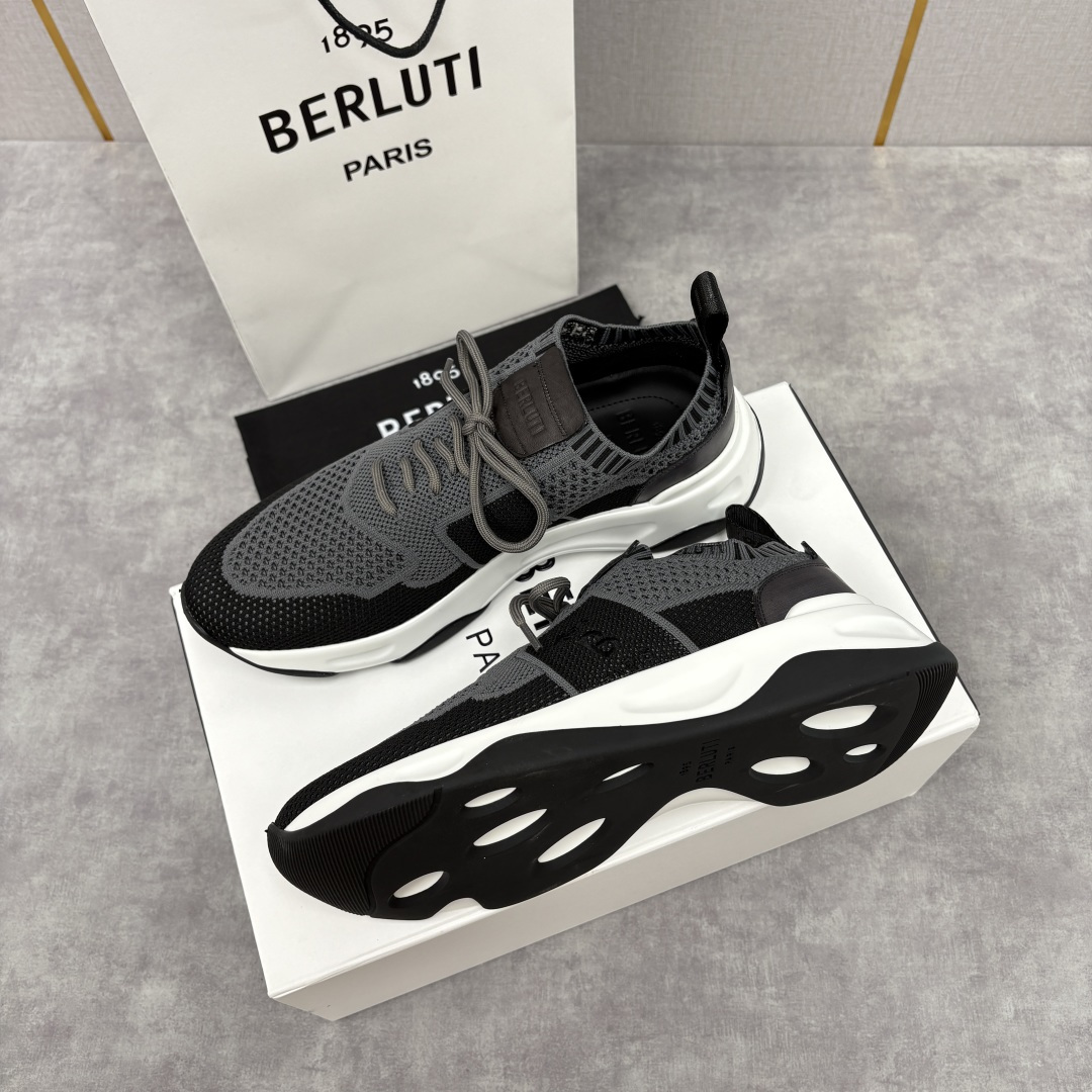 💋💍 布鲁提 Berlut* Shadow 飞织运动鞋履 现官方 11,700 香港购入原版开发打造 作