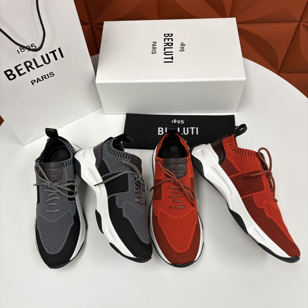 💋💍 布鲁提 Berlut* Shadow 飞织运动鞋履 现官方 11,700 香港购入原版开发打造 作