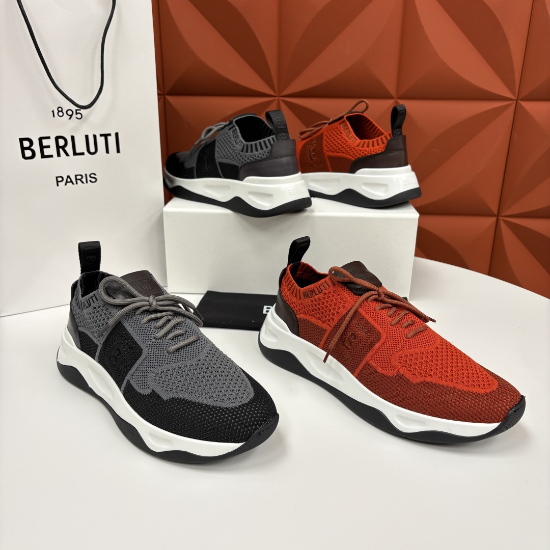 💋💍 布鲁提 Berlut* Shadow 飞织运动鞋履 现官方 11,700 香港购入原版开发打造 作