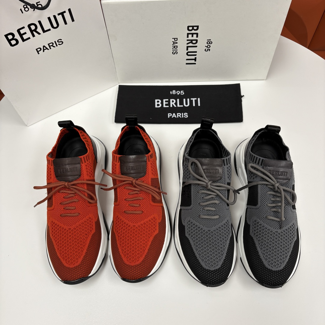 💋💍 布鲁提 Berlut* Shadow 飞织运动鞋履 现官方 11,700 香港购入原版开发打造 作
