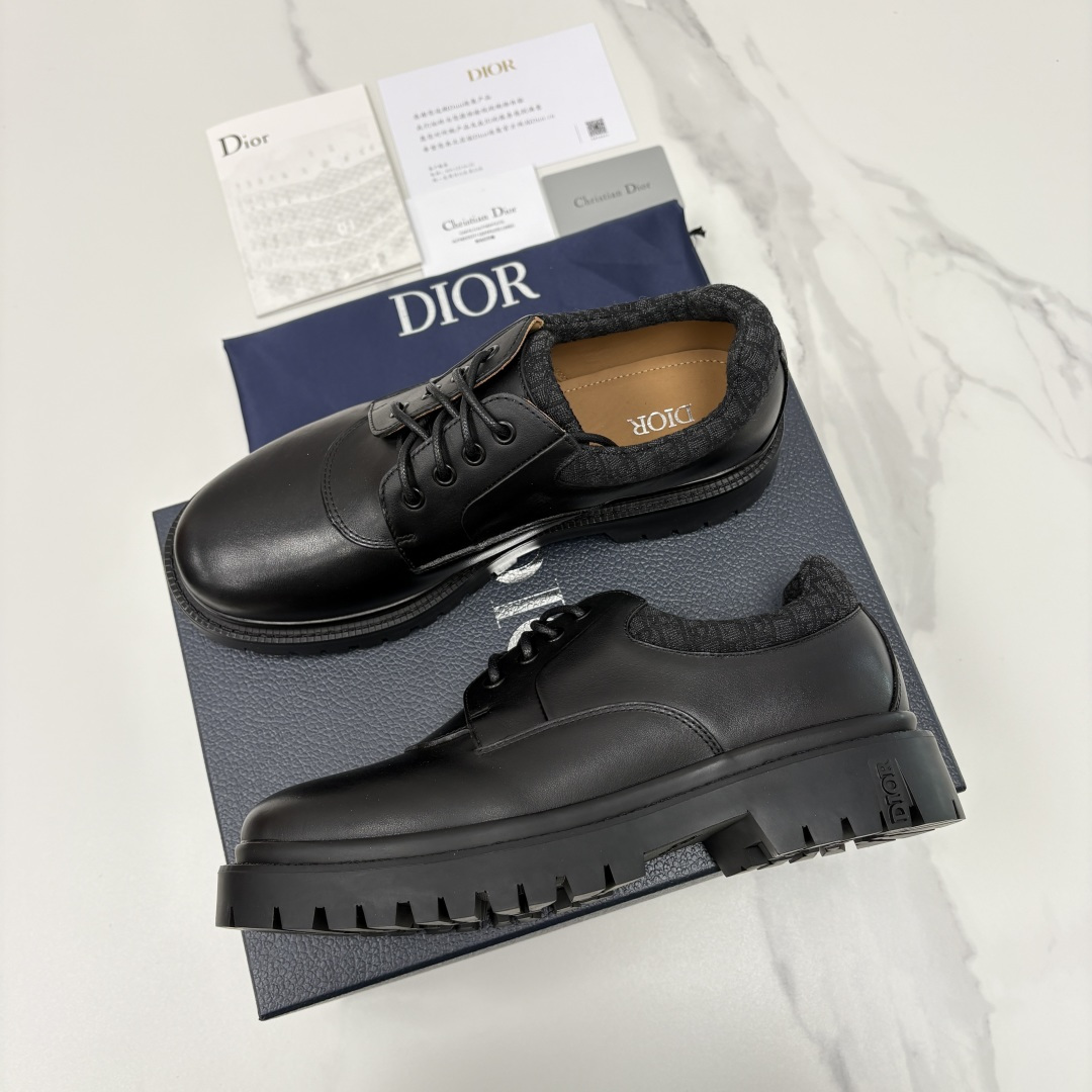 💋💍CD家新品 迪-奥 DIO* Explorer III 德比鞋 男士厚底鞋皮鞋 高奢与街头的完美融合