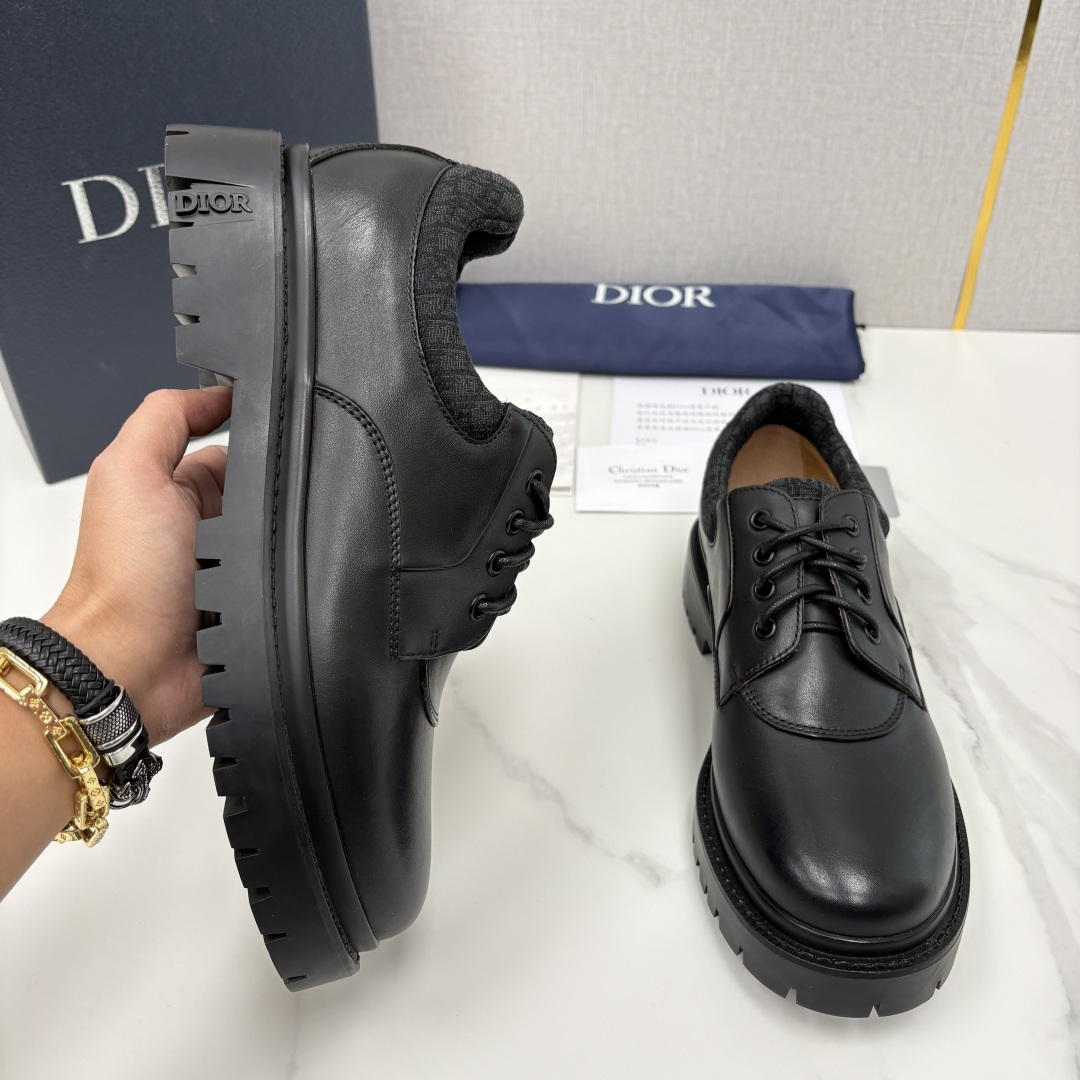 💋💍CD家新品 迪-奥 DIO* Explorer III 德比鞋 男士厚底鞋皮鞋 高奢与街头的完美融合