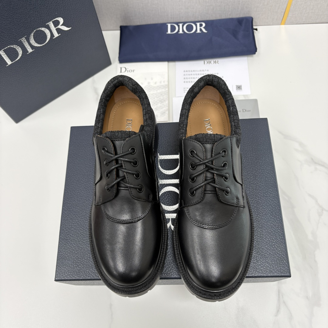 💋💍CD家新品 迪-奥 DIO* Explorer III 德比鞋 男士厚底鞋皮鞋 高奢与街头的完美融合
