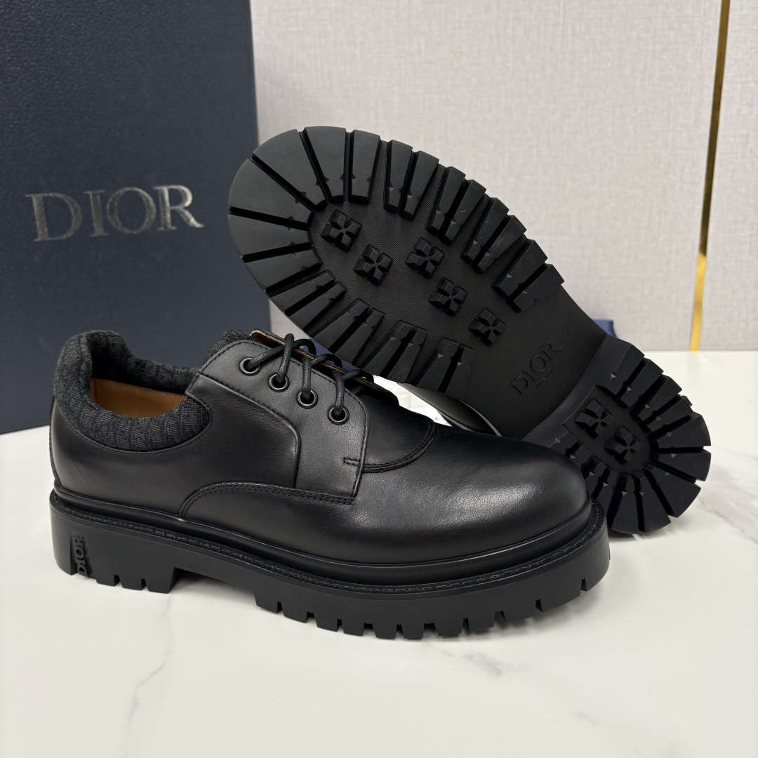 💋💍CD家新品 迪-奥 DIO* Explorer III 德比鞋 男士厚底鞋皮鞋 高奢与街头的完美融合