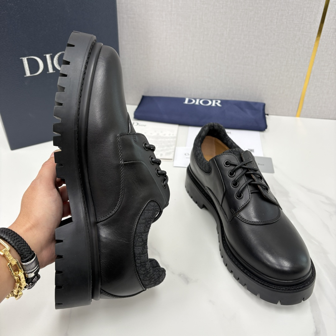 💋💍CD家新品 迪-奥 DIO* Explorer III 德比鞋 男士厚底鞋皮鞋 高奢与街头的完美融合