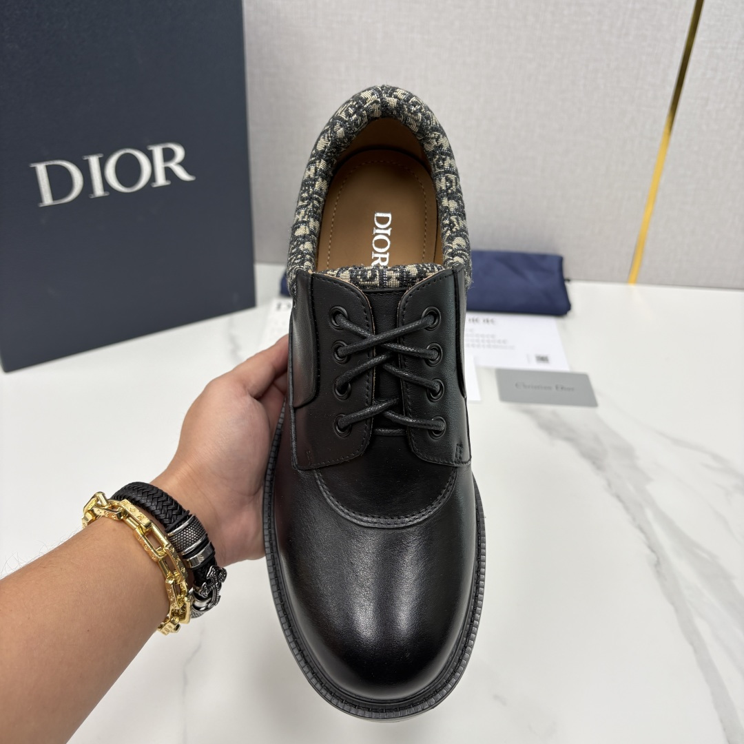 💋💍CD家新品 迪-奥 DIO* Explorer III 德比鞋 男士厚底鞋皮鞋 高奢与街头的完美融合