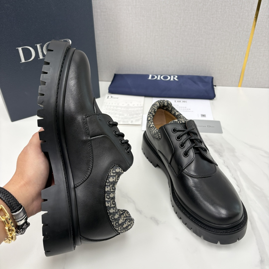 💋💍CD家新品 迪-奥 DIO* Explorer III 德比鞋 男士厚底鞋皮鞋 高奢与街头的完美融合