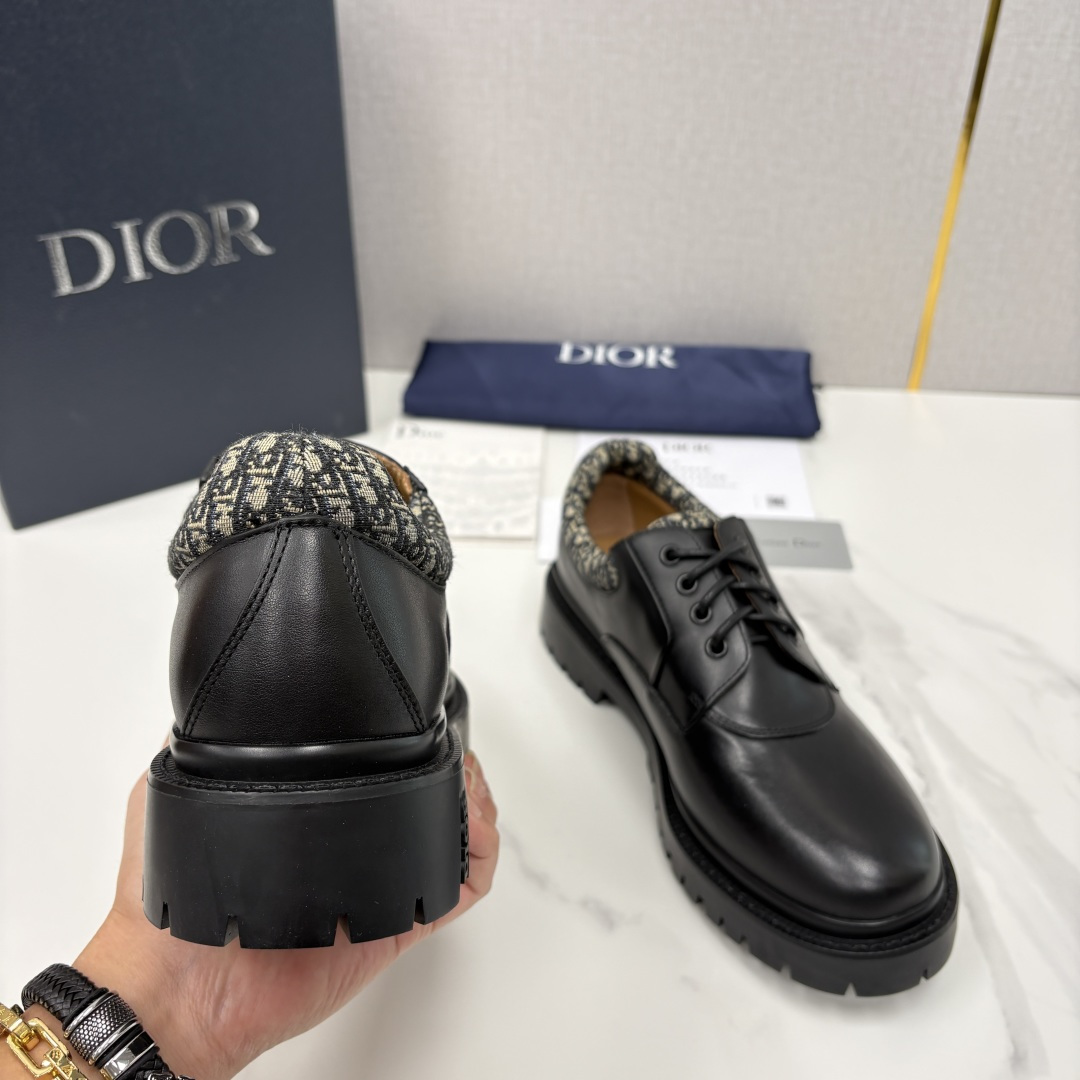 💋💍CD家新品 迪-奥 DIO* Explorer III 德比鞋 男士厚底鞋皮鞋 高奢与街头的完美融合