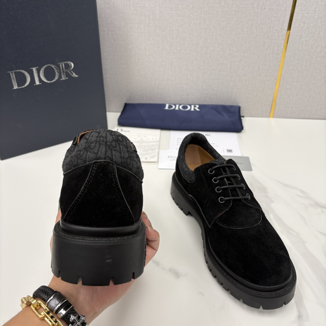 💋💍CD家新品 迪-奥 DIO* Explorer III 德比鞋 男士厚底鞋皮鞋 高奢与街头的完美融合