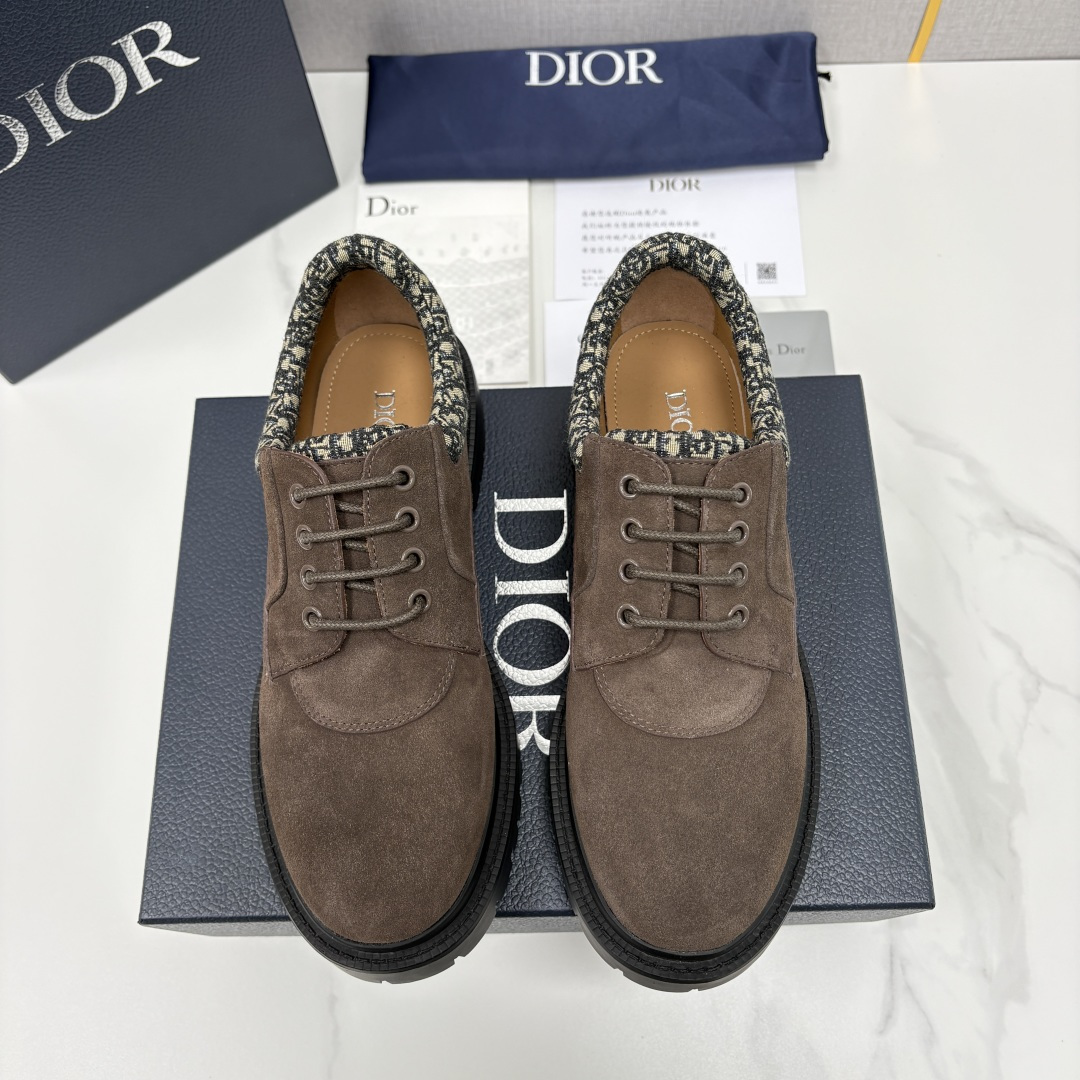 💋💍CD家新品 迪-奥 DIO* Explorer III 德比鞋 男士厚底鞋皮鞋 高奢与街头的完美融合