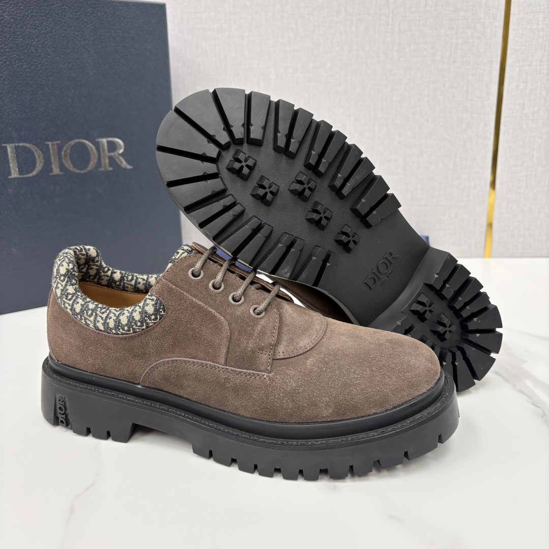 💋💍CD家新品 迪-奥 DIO* Explorer III 德比鞋 男士厚底鞋皮鞋 高奢与街头的完美融合