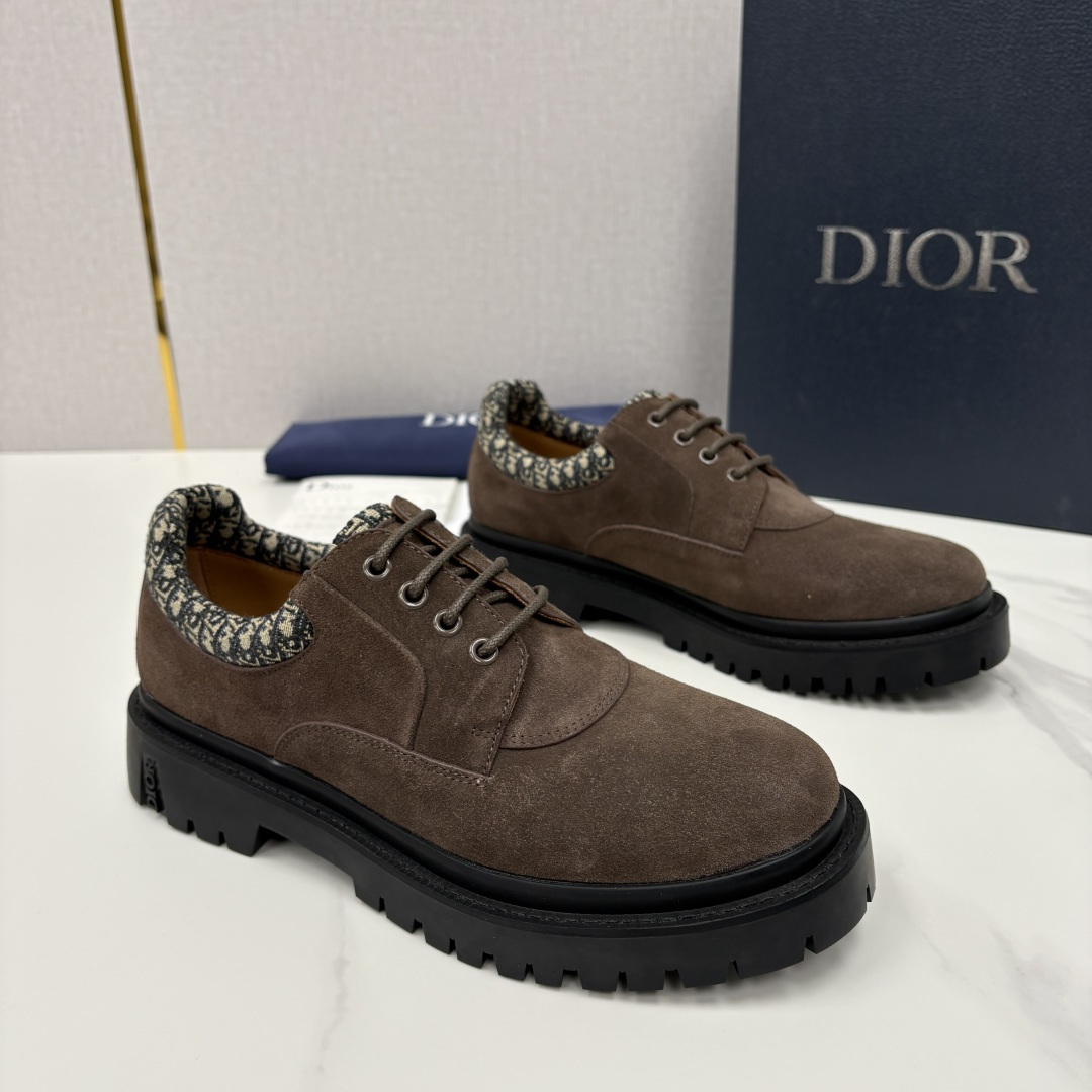 💋💍CD家新品 迪-奥 DIO* Explorer III 德比鞋 男士厚底鞋皮鞋 高奢与街头的完美融合