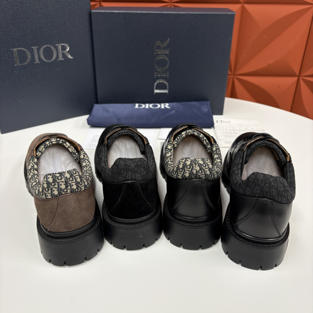 💋💍CD家新品 迪-奥 DIO* Explorer III 德比鞋 男士厚底鞋皮鞋 高奢与街头的完美融合