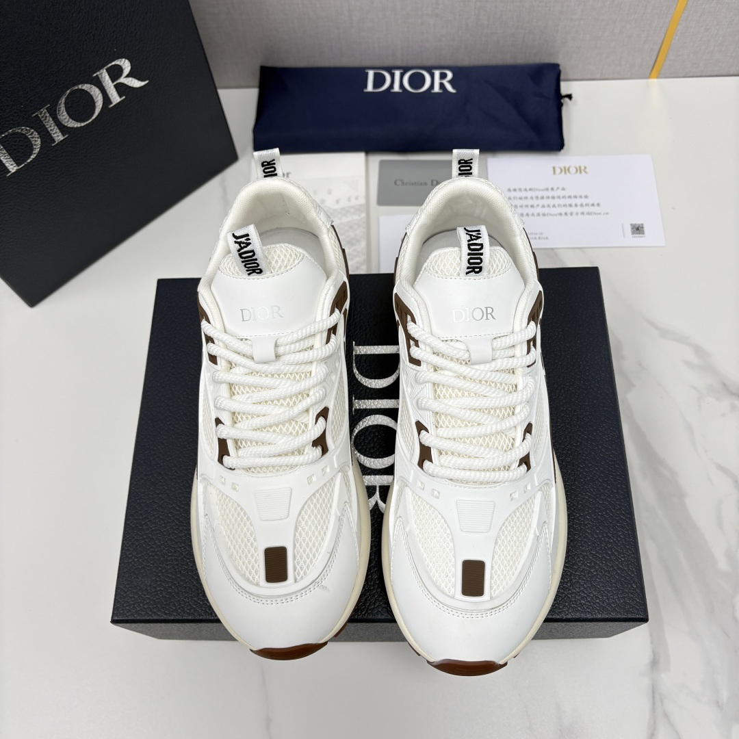 💋💍CD家新品 DIO*R 迪-奥 新款运动鞋跑鞋 复古机能风老爹鞋 高奢运动美学的标杆之作。 采用多层