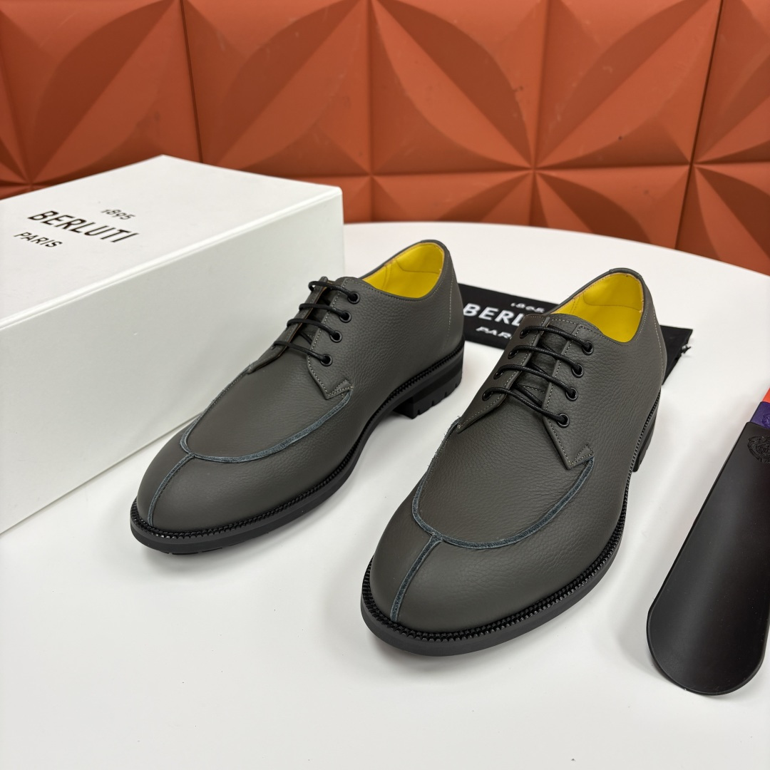 💋💍Berlut* 布鲁提 新品上架 New Oslo 皮革乐福鞋皮鞋官方 23,700 选用优质头层哑