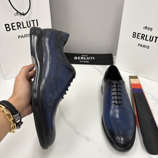 💋💍Berlut*布鲁提新品 特别定制的男士新款系带休闲德比鞋 采用BERLUT*标志性的Venezia 💋💍Berlut*布鲁提新品 特别定制的男士新款系带休闲德比鞋 采用BERLUT*标志性的Venezia