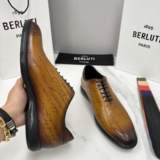 💋💍Berlut*布鲁提新品 特别定制的男士新款系带休闲德比鞋 采用BERLUT*标志性的Venezia 💋💍Berlut*布鲁提新品 特别定制的男士新款系带休闲德比鞋 采用BERLUT*标志性的Venezia