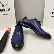 💋💍Berlut*布鲁提新品 特别定制的男士新款系带休闲乐福德比鞋 采用BERLUT*标志性的Venez 💋💍Berlut*布鲁提新品 特别定制的男士新款系带休闲乐福德比鞋 采用BERLUT*标志性的Venez
