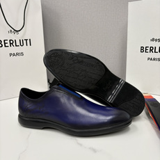 💋💍Berlut*布鲁提新品 特别定制的男士新款系带休闲乐福德比鞋 采用BERLUT*标志性的Venez 💋💍Berlut*布鲁提新品 特别定制的男士新款系带休闲乐福德比鞋 采用BERLUT*标志性的Venez