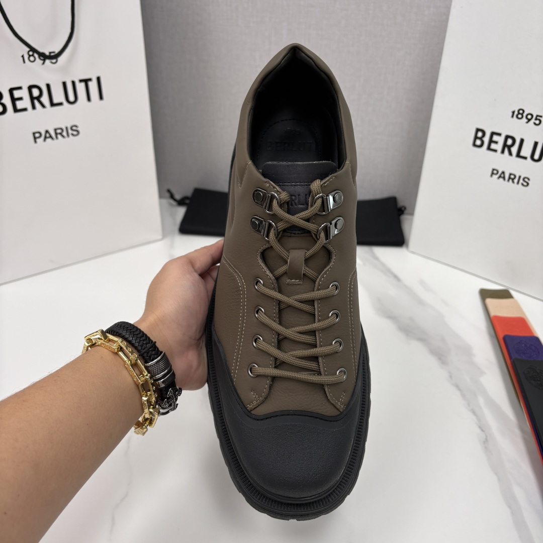 💋 💍 BERLUT* 布鲁提新品 Brunico 厚底皮鞋“貔貅”德比鞋 经典与创新的融合之作 是延续