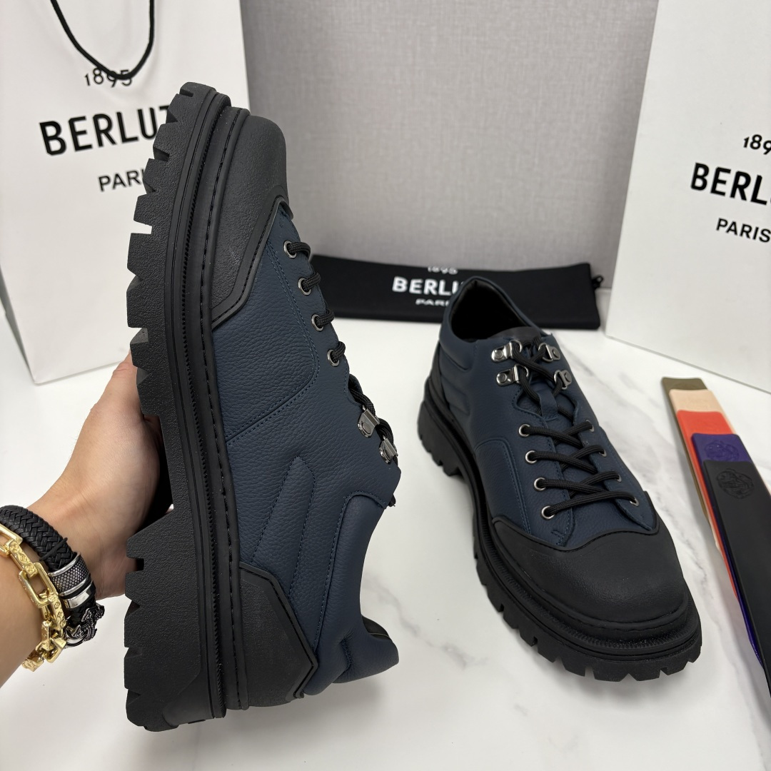💋 💍 BERLUT* 布鲁提新品 Brunico 厚底皮鞋“貔貅”德比鞋 经典与创新的融合之作 是延续