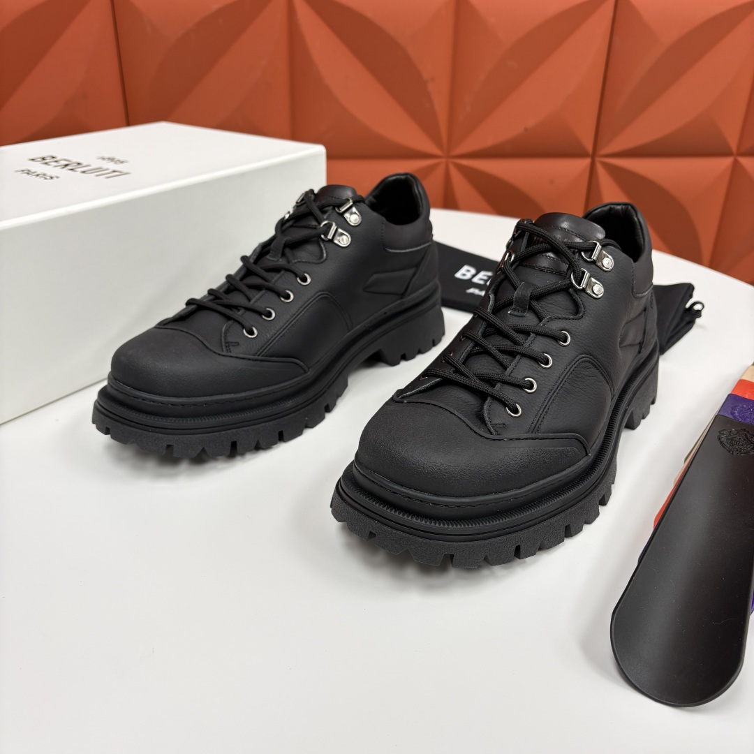 💋 💍 BERLUT* 布鲁提新品 Brunico 厚底皮鞋“貔貅”德比鞋 经典与创新的融合之作 是延续