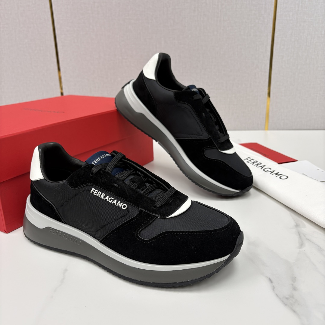 💋💍SF家新品 菲拉～格慕 FERRAGAM* 复古低帮休闲运动鞋 奢华与舒适的双重盛宴 官方 7,80