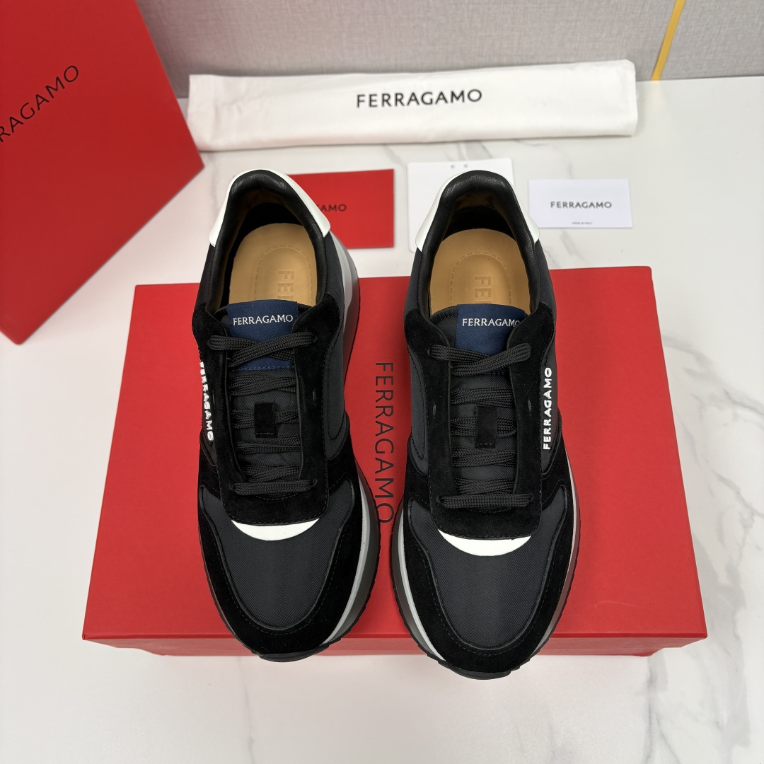 💋💍SF家新品 菲拉～格慕 FERRAGAM* 复古低帮休闲运动鞋 奢华与舒适的双重盛宴 官方 7,80