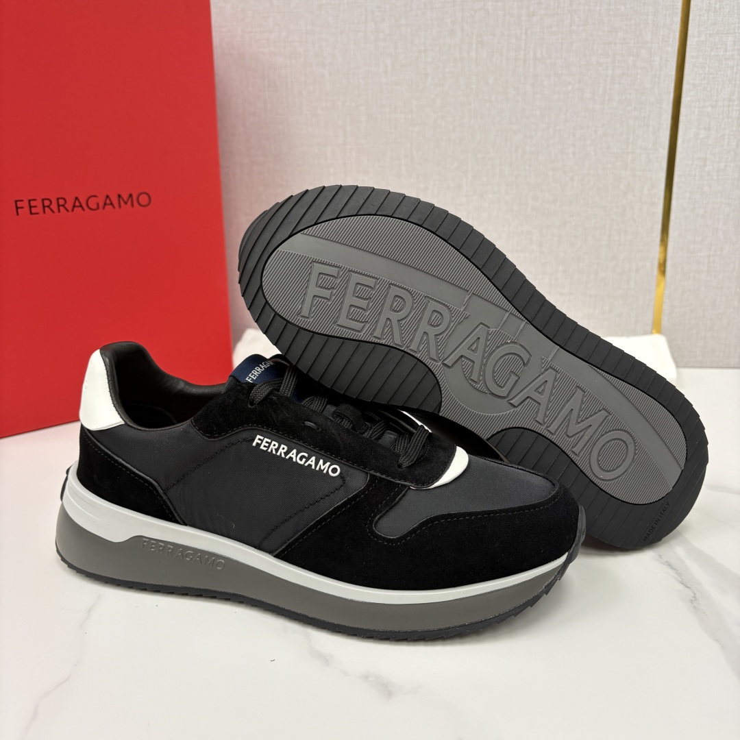 💋💍SF家新品 菲拉～格慕 FERRAGAM* 复古低帮休闲运动鞋 奢华与舒适的双重盛宴 官方 7,80