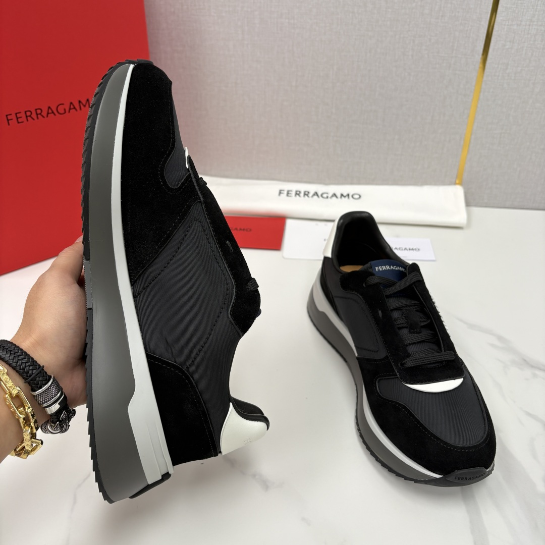 💋💍SF家新品 菲拉～格慕 FERRAGAM* 复古低帮休闲运动鞋 奢华与舒适的双重盛宴 官方 7,80