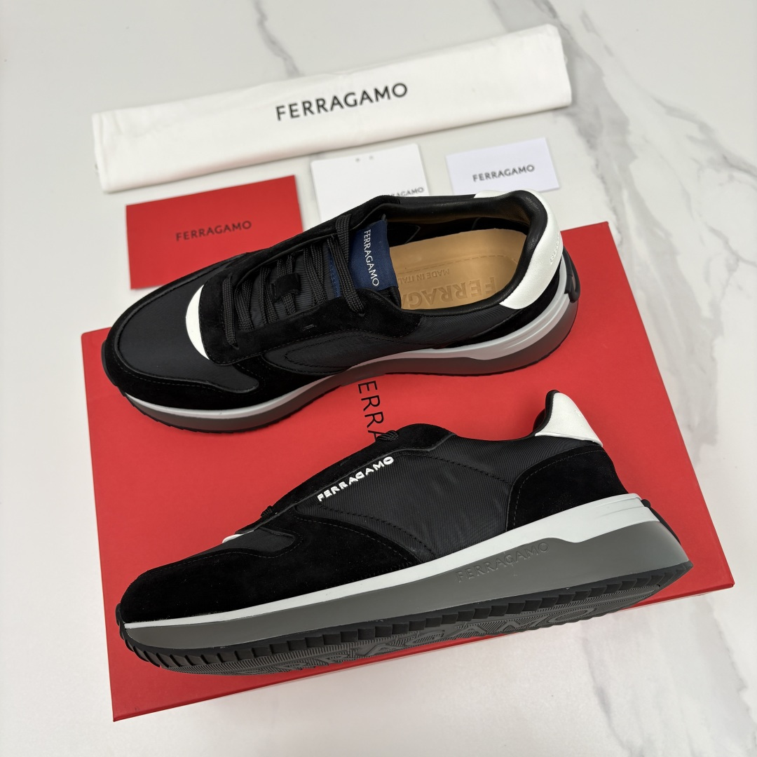 💋💍SF家新品 菲拉～格慕 FERRAGAM* 复古低帮休闲运动鞋 奢华与舒适的双重盛宴 官方 7,80